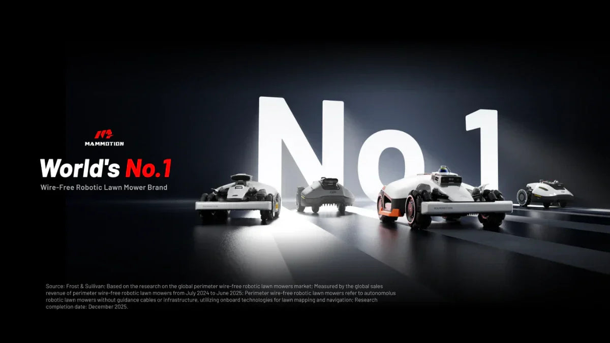 Mammotion to najlepszy na świecie bezprzewodowy robot koszący trawę