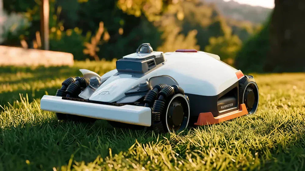 robot maaier test