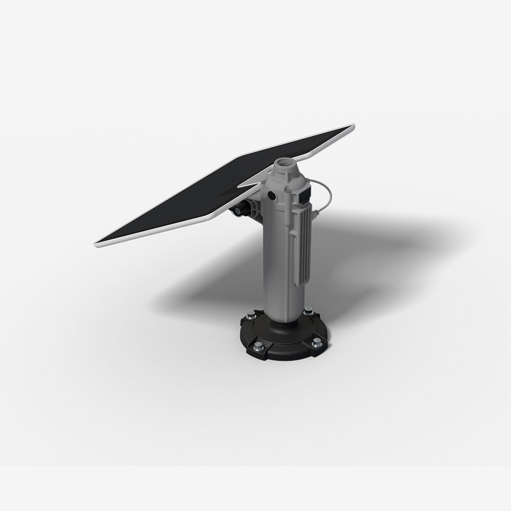 Zonnepaneel voor RTK-referentiestation