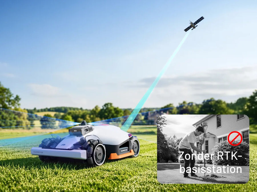 Geen RTK-Basisstation, Nog Strakkere Maaibanen