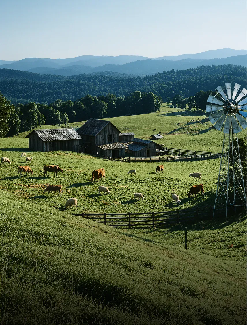 Ranchlandschap